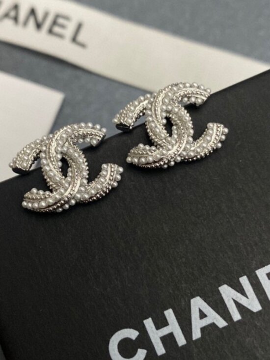 💎CHANEL Jewelry - Chanel Double C Earrings
